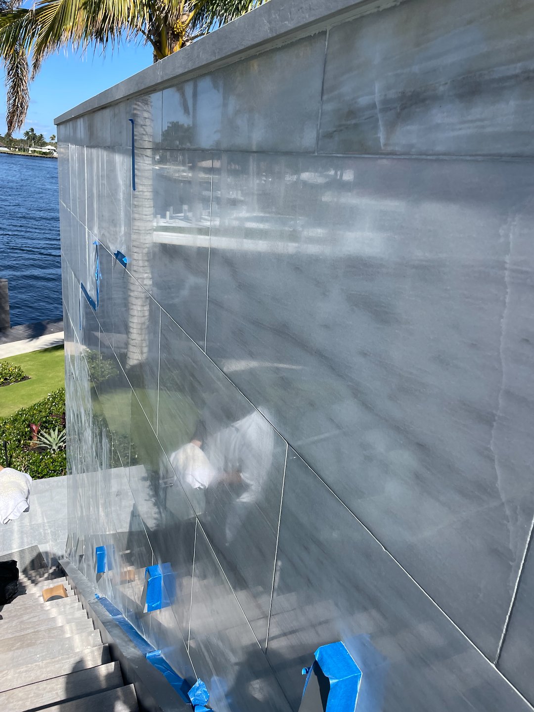Top quality marble restoration by Coastal Marble Polishing in light house point Florida